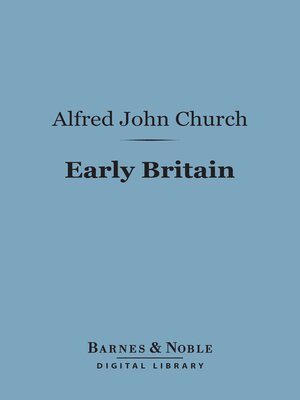 cover image of Early Britain (Barnes & Noble Digital Library)